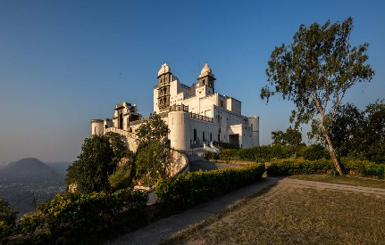 Sajjan Garh Mansoon Palace, View